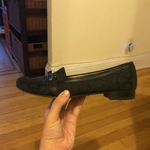 Coach Black Loafers